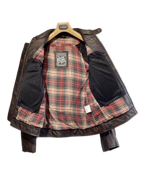 degner classic（デグナークラシック）degner classic (デグナークラシック) ゴートレザージャケット サイズ:SIZE L 未使用品の古着・服飾アイテム