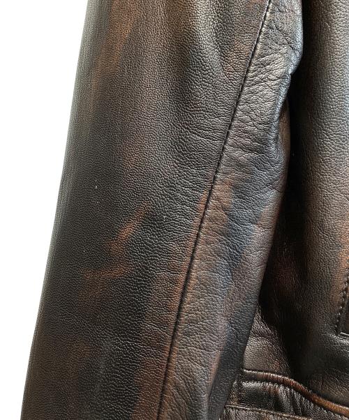 degner classic（デグナークラシック）degner classic (デグナークラシック) ゴートレザージャケット サイズ:SIZE L 未使用品の古着・服飾アイテム