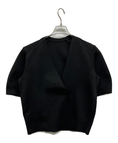 STUNNING LURE（スタニングルアー）STUNNING LURE (スタニングルアー) ハーフスリーブニット ブラック サイズ:Sの古着・服飾アイテム