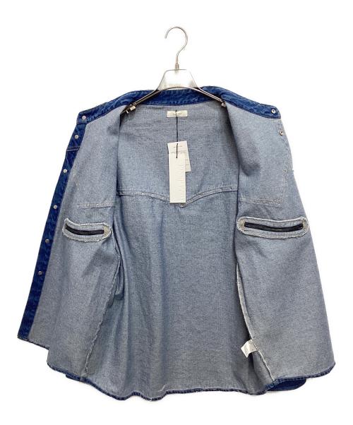 Knuth Marf（クヌースマーフ）Knuth Marf (クヌースマーフ) western denim over shirt インディゴ サイズ:Freeの古着・服飾アイテム