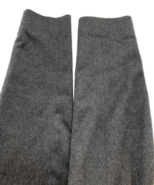 NEWYORKER（ニューヨーカー）NEWYORKER (ニューヨーカー) カシミヤスタンドカラーコート グレー サイズ:9の古着・服飾アイテム