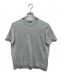 theory luxe（セオリーリュクス）の古着「WASHABLE SILK CYNDY」｜ライトブルー