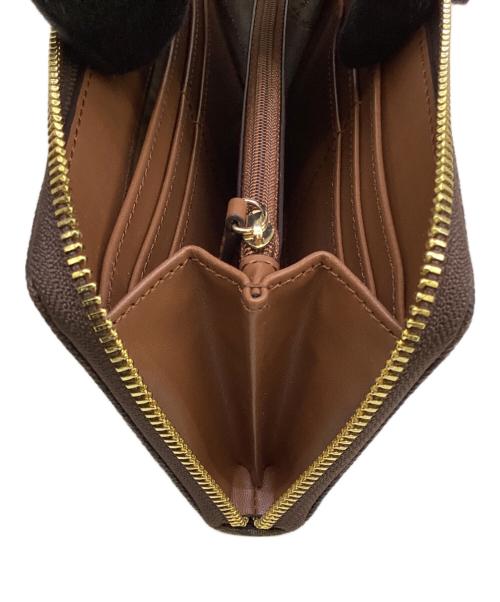 MICHAEL KORS（マイケルコース）MICHAEL KORS (マイケルコース) 長財布 ブラウンの古着・服飾アイテム