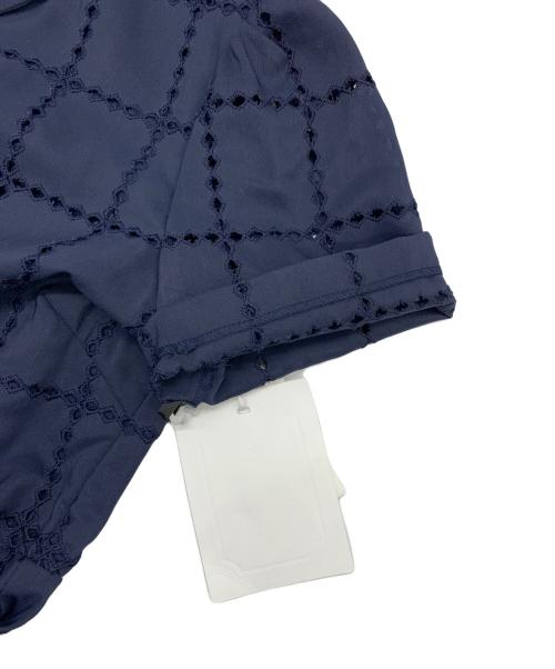 CELFORD（セルフォード）CELFORD (セルフォード) エンブロイダリーボリュームシャツワンピース ネイビー サイズ:38 未使用品の古着・服飾アイテム