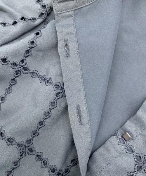 CELFORD（セルフォード）CELFORD (セルフォード) エンブロイダリーボリュームシャツワンピース ネイビー サイズ:38 未使用品の古着・服飾アイテム