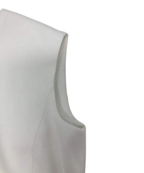 BEIGE（ベイジ）BEIGE (ベイジ) LUIZA / Iラインワンピース ホワイト サイズ:4の古着・服飾アイテム