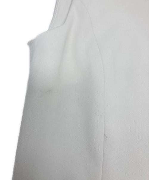 BEIGE（ベイジ）BEIGE (ベイジ) LUIZA / Iラインワンピース ホワイト サイズ:4の古着・服飾アイテム