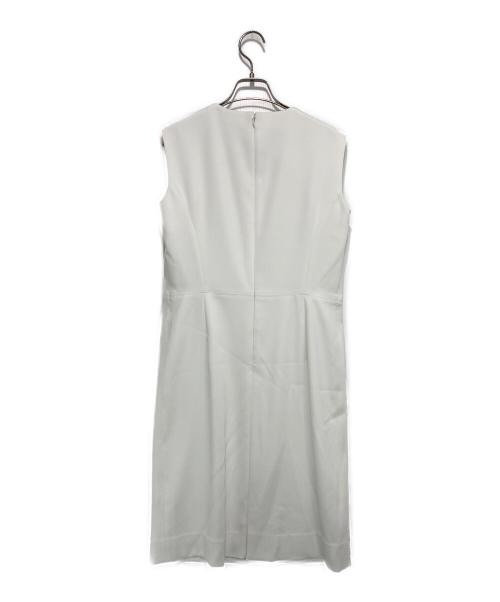 BEIGE（ベイジ）BEIGE (ベイジ) LUIZA / Iラインワンピース ホワイト サイズ:4の古着・服飾アイテム