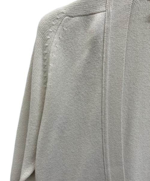 HERMES（エルメス）HERMES (エルメス) カシミヤニットカーディガン ベージュ サイズ:34の古着・服飾アイテム