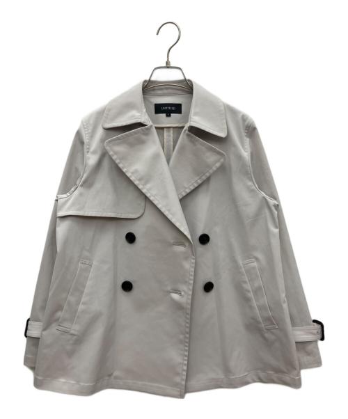 UNTITLED（アンタイトル）UNTITLED (アンタイトル) ショートトレンチコート ベージュ サイズ:1の古着・服飾アイテム