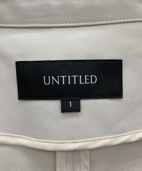 UNTITLED（アンタイトル）UNTITLED (アンタイトル) ショートトレンチコート ベージュ サイズ:1の古着・服飾アイテム