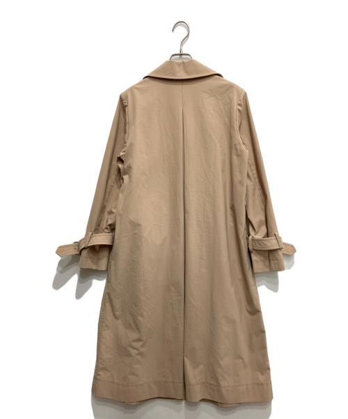 ESTNATION（エストネーション）ESTNATION (エストネーション) タスランポリエステルトレンチコート ベージュ サイズ:36の古着・服飾アイテム