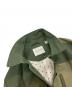 中古・古着 SCOTCH & SODA (スコッチアンドソーダ) パッチワークステンカラーコート オリーブ サイズ:L：6000円