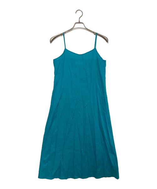 MUVEIL（ミュベール）MUVEIL (ミュベール) カラーステッチワンピース ブルー サイズ:SIZE 36の古着・服飾アイテム