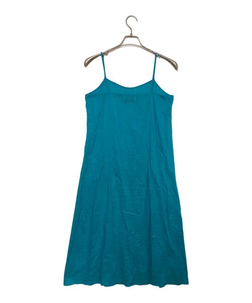 MUVEIL（ミュベール）MUVEIL (ミュベール) カラーステッチワンピース ブルー サイズ:SIZE 36の古着・服飾アイテム