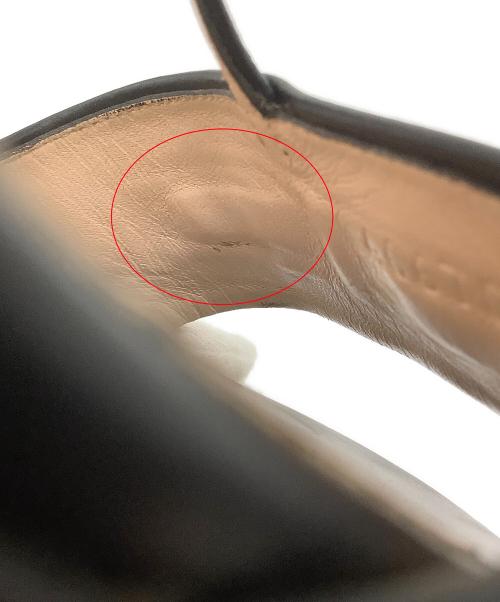 GUCCI（グッチ）GUCCI (グッチ) サンダル ホースビットサンダル 466706 ブラック サイズ:35 1/2の古着・服飾アイテム