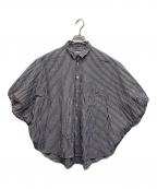 journal standard luxeジャーナルスタンダード ラックス）の古着「ブロードワッシャー ドロップシャツ」｜ネイビー