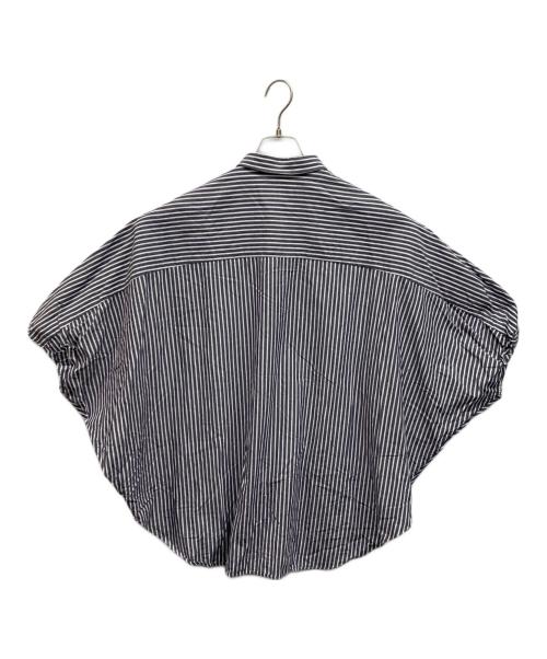 journal standard luxe（ジャーナルスタンダード ラックス）journal standard luxe (ジャーナルスタンダード ラックス) ブロードワッシャー ドロップシャツ ネイビー サイズ:記載なしの古着・服飾アイテム