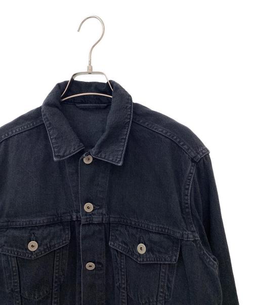 Plage（プラージュ）Plage (プラージュ) デニムジャケット ブラック サイズ:38の古着・服飾アイテム
