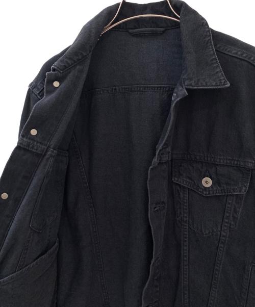 Plage（プラージュ）Plage (プラージュ) デニムジャケット ブラック サイズ:38の古着・服飾アイテム