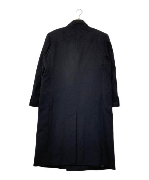 BELTA BUONO（ベルタ・ボーノ）BELTA BUONO (ベルタ・ボーノ) ダブルブレストカシミヤコート ネイビー サイズ:Lの古着・服飾アイテム