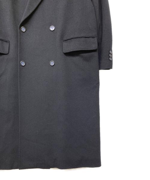 BELTA BUONO（ベルタ・ボーノ）BELTA BUONO (ベルタ・ボーノ) ダブルブレストカシミヤコート ネイビー サイズ:Lの古着・服飾アイテム