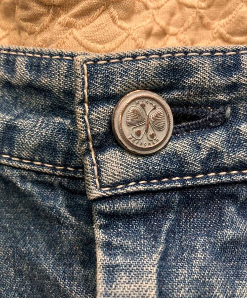 mina perhonen（ミナ ペルホネン）mina perhonen (ミナ ペルホネン) バルーンワイドデニム ブルー サイズ:36の古着・服飾アイテム