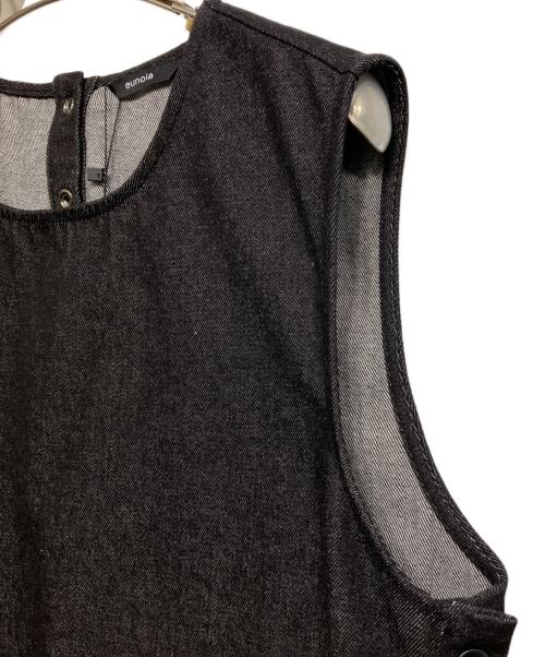 eunoia（ユノイア）eunoia (ユノイア) デニムベスト ブラック サイズ:記載なし　 未使用品の古着・服飾アイテム