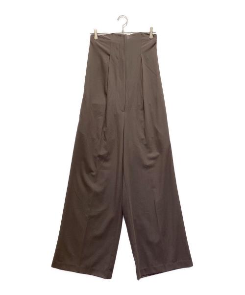 TODAYFUL（トゥデイフル）TODAYFUL (トゥデイフル) Tuck Bare Combinaison ブラウン サイズ:36 未使用品の古着・服飾アイテム