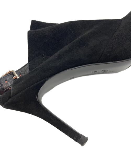 Acne studios（アクネ ストゥディオス）Acne studios (アクネ ストゥディオス) ハイヒールスウェードパンプス ブラック サイズ:35の古着・服飾アイテム