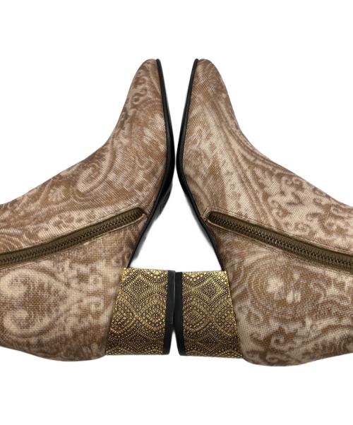 DRIES VAN NOTEN（ドリスヴァンノッテン）DRIES VAN NOTEN (ドリスヴァンノッテン) ショートブーツ ピンク サイズ:35の古着・服飾アイテム