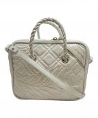 BALENCIAGAバレンシアガ）の古着「2WAYボストンバッグ」｜ホワイト