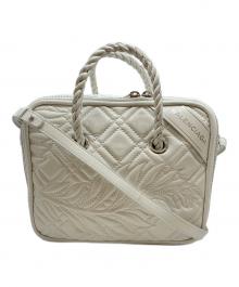 BALENCIAGA（バレンシアガ）の古着「2WAYボストンバッグ」｜ホワイト