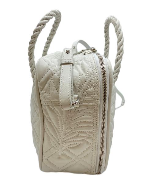 BALENCIAGA（バレンシアガ）BALENCIAGA (バレンシアガ) 2WAYボストンバッグ ホワイトの古着・服飾アイテム