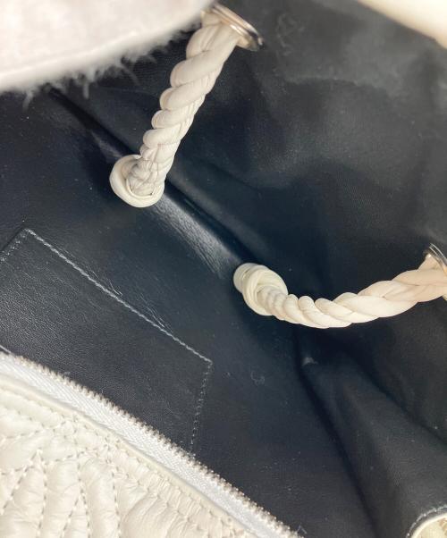 BALENCIAGA（バレンシアガ）BALENCIAGA (バレンシアガ) 2WAYボストンバッグ ホワイトの古着・服飾アイテム