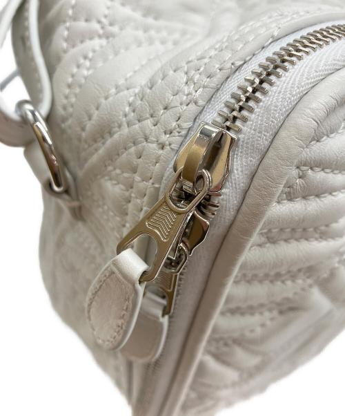 BALENCIAGA（バレンシアガ）BALENCIAGA (バレンシアガ) 2WAYボストンバッグ ホワイトの古着・服飾アイテム