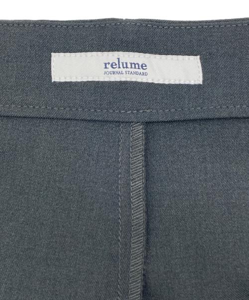 JOURNAL STANDARD relume（ジャーナルスタンダード レリューム）JOURNAL STANDARD relume (ジャーナルスタンダード レリューム) ウォッシャブルドライストレッチサロペット グレー サイズ:Fの古着・服飾アイテム