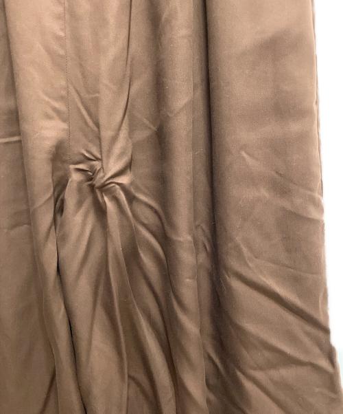 DRESSLAVE（ドレスレイブ）DRESSLAVE (ドレスレイブ) double spaghetti strap all in one(ダブルスパゲティストラップオールインワン) ブラウン サイズ:38の古着・服飾アイテム