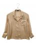 anuans（アニュアンス）の古着「シアーテーラードシャツ」｜ベージュ