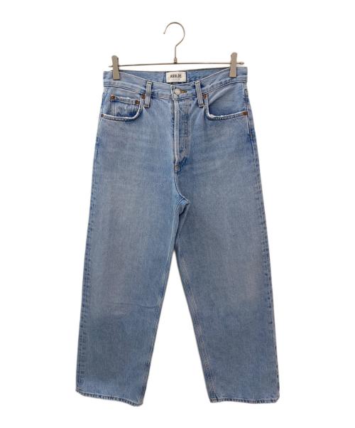 AGOLDE（エーゴールドイー）AGOLDE (エーゴールドイー) LOW RISE BAGGY VOID インディゴ サイズ:24の古着・服飾アイテム