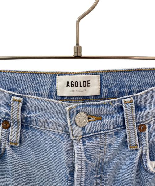 AGOLDE（エーゴールドイー）AGOLDE (エーゴールドイー) LOW RISE BAGGY VOID インディゴ サイズ:24の古着・服飾アイテム