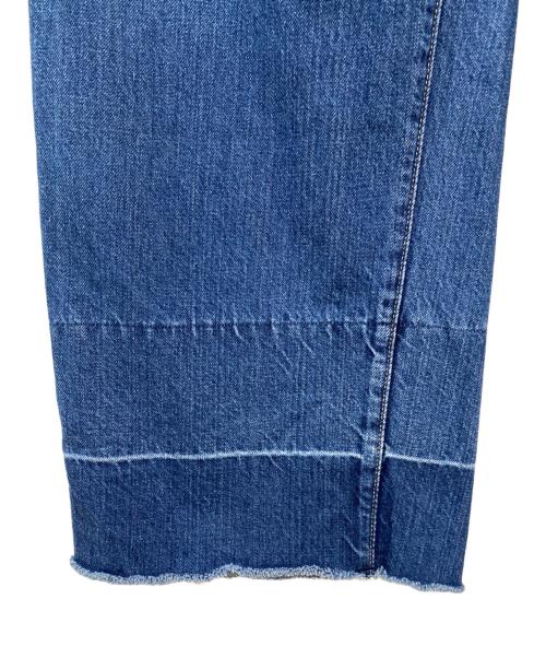 Attick by Johnbull（アティックバイジョンブル）Attick by Johnbull (アティックバイジョンブル) ワイドデニムパンツ インディゴ サイズ:Sの古着・服飾アイテム