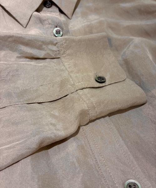 L'appartement（アパルトモン）L'appartement (アパルトモン) Silk Shirt Dress ブラウン サイズ:FREEの古着・服飾アイテム