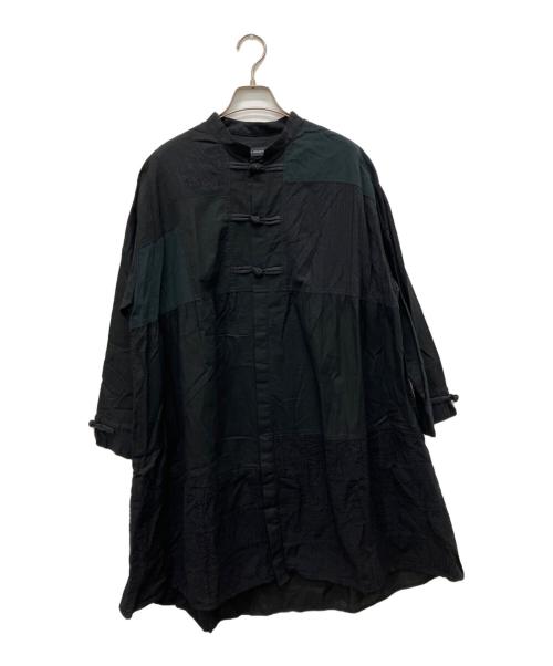 TORI-TO（トリト）TORI-TO (トリト) BEAMS BOY (ビームスボーイ) 別注 チャイナ シャツ ブラック サイズ:36(M)の古着・服飾アイテム