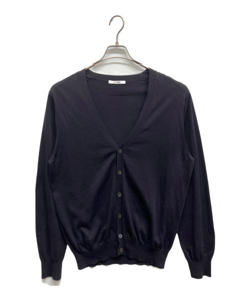 SLOANE（スローン）SLOANE (スローン) 14Gコットン天竺カーディガン ブラック サイズ:5の古着・服飾アイテム