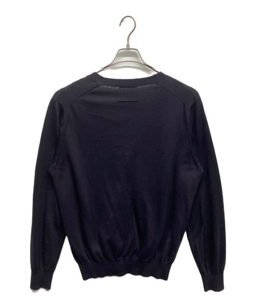 SLOANE（スローン）SLOANE (スローン) 14Gコットン天竺カーディガン ブラック サイズ:5の古着・服飾アイテム