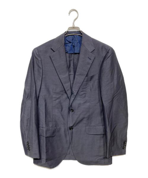 Brilla per il gusto（ブリッラ ペル イルグースト）Brilla per il gusto (ブリッラ ペル イルグースト) DORMEUIL モヘヤウール ソリッド スーツ ネイビー サイズ:50の古着・服飾アイテム