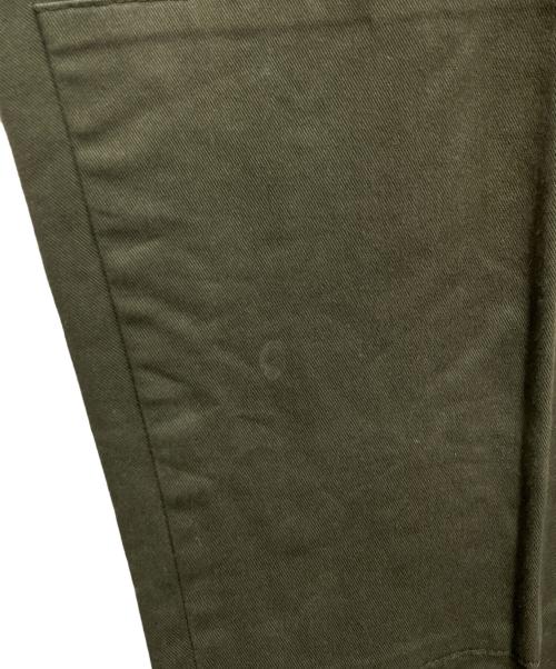 giab's ARCHIVIO（ジャブス アルキヴィオ）giab's ARCHIVIO (ジャブス アルキヴィオ) BRUNELLESCHIコットンストレッチ1プリーツカーゴ オリーブ サイズ:48の古着・服飾アイテム