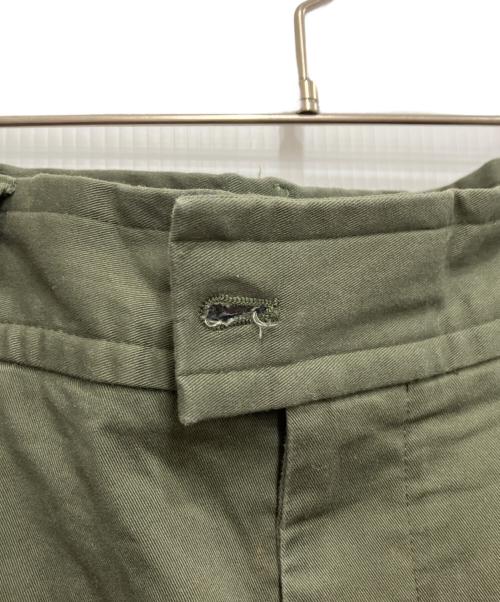 giab's ARCHIVIO（ジャブス アルキヴィオ）giab's ARCHIVIO (ジャブス アルキヴィオ) BRUNELLESCHIコットンストレッチ1プリーツカーゴ オリーブ サイズ:48の古着・服飾アイテム