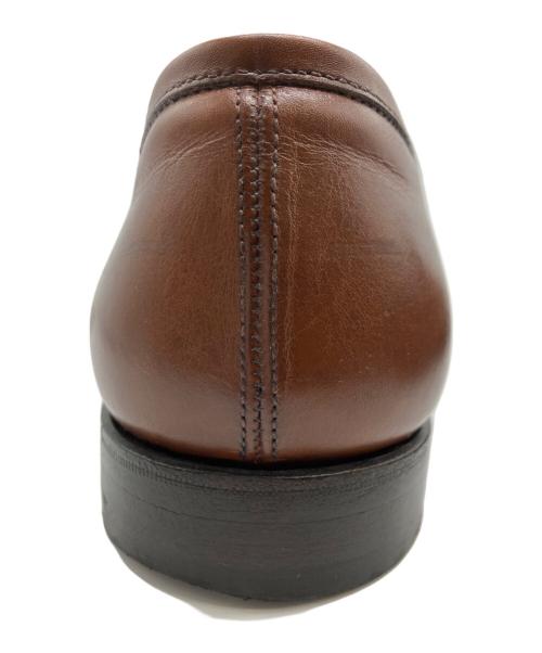 R.C.A.F（アールシーエーフットウェア）R.C.A.F (アールシーエーフットウェア) フレンチローファー ブラウン サイズ:8 1/2の古着・服飾アイテム